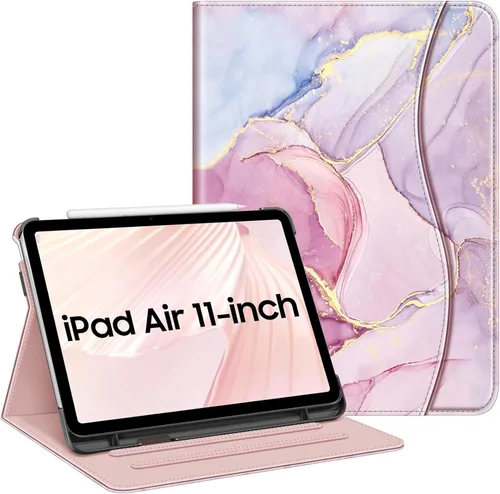 Miniatura 12 de Fintie Funda para iPad Air de 11 pulgadas M3 (2025) / M2 (2024), iPad Air de 5ª (2022) / 4ª generación (2020) de 10.9 pulgadas, funda protectora