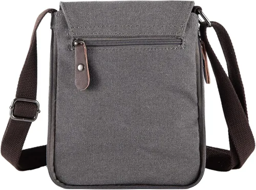 Miniatura 3 de Sechunk Vintage Canvas Messenger Cross body bag Shoulder bag