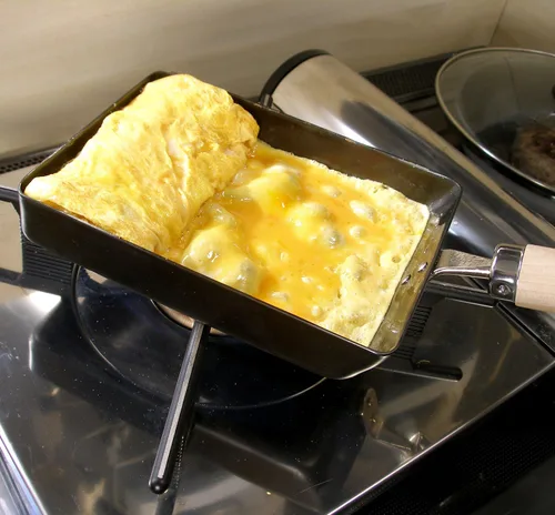 Miniatura 10 de River Light - Sartén para huevos de hierro, Extreme Japan, grande, compatible con inducción, fabricada en Japón