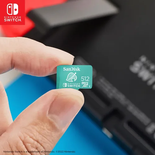 Miniatura 3 de SanDisk Tarjeta microSDXC de 512 GB, con licencia para Nintendo -Switch - SDSQXAO-512G-GNCZN