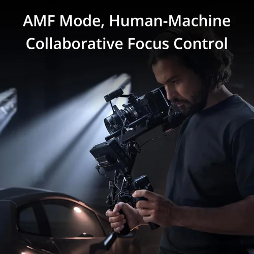 Miniatura 4 de DJI Focus Pro Combo Todo en Uno, Sistema de Control de Lente AMF, Enfoque de Sujeto a 20 Metros, 76,800 Puntos de Alcance LiDAR, Reconocimiento AI