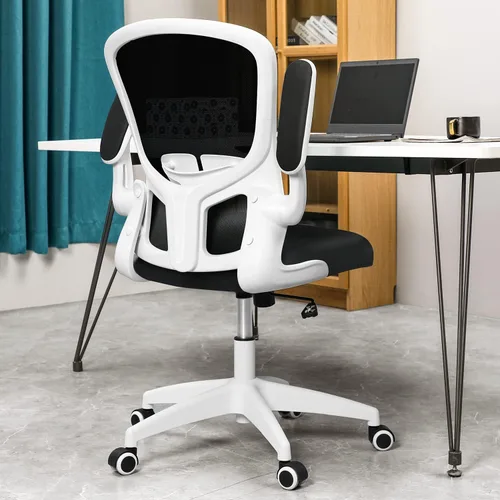 FelixKing Sillas de escritorio de oficina, silla ergonómica de escritorio para PC con ruedas, soporte lumbar ajustable y altura, silla giratoria
