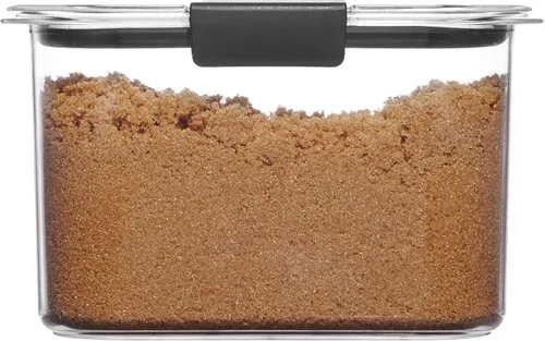 Miniatura 2 de Rubbermaid Brilliance - Contenedores de almacenamiento para despensa, 7.8 tazas y 12 tazas