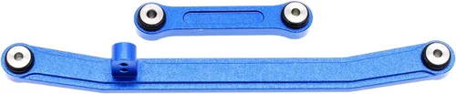 Miniatura 3 de Juego de Eslabones de Alta Limpieza para Barra de Dirección de Conexión de Eslabones para AXIAL 1/24 SCX24 AXI00001 C10 AXI00002 Wrangler JLU Azul