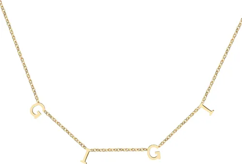 Collares de letras para mujeres, madre, mamá, abuela, hija, amor, collar personalizado, delicado, chapado en oro de 18 quilates, joyería de acero