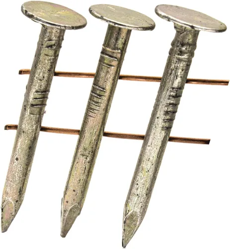 Miniatura 3 de 1-1/4 pulgadas x 0.120 pulgadas - 15 grados - Clavos de techo en espiral de soldadura de alambre - electro-galvanizado - Caja pequeña ~ 360 clavos