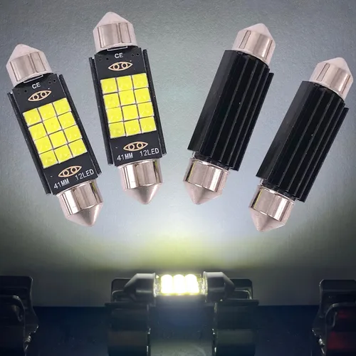 Miniatura 33 de SOCAL-LED - Bombilla LED de 0.157 x 1.220 in de Canbus Super Bright 3030 Chipset para interior de coche, luz de cúpula DE3175, luz de mapa, azul