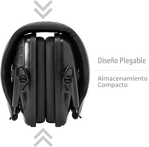 Miniatura 5 de Howard Leight OD eléctrico con impacto deportivo Negro