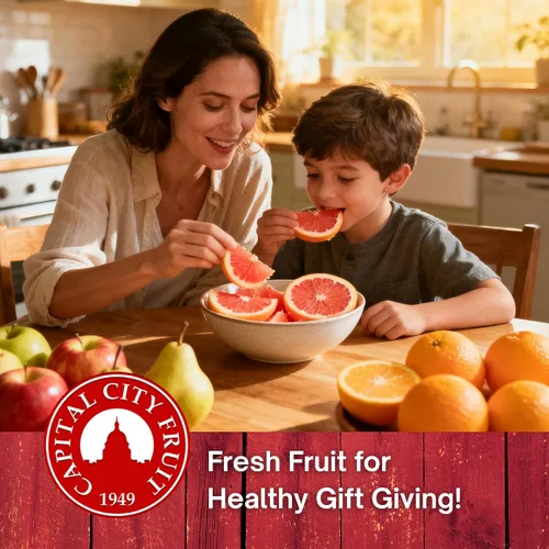 Miniatura 6 de Capital City Fruit Gourmet - Caja de regalo de frutas frescas mezcladas (32 piezas)