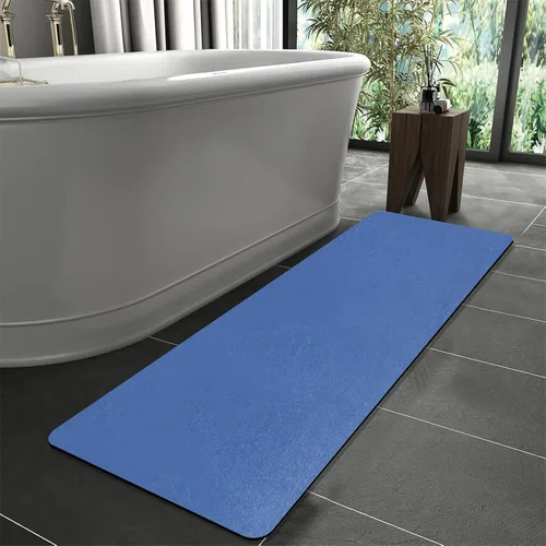 Miniatura 14 de Tierra de Diatomeas Tapete de Baño Alfombras de Baño Súper Absorbente Secado Rápido Antideslizante Tapete de Baño Delgado Tapetes de Piso de Baño
