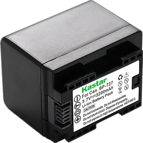 Kastar BP727 Batería para Canon BP-727 BP727 BP-718 BP718 y Canon VIXIA HF M50 HF M52 HF M500 HF R30 HF R32 HF R40 HF R42 HF R50 HF R52 HF R60 H F
