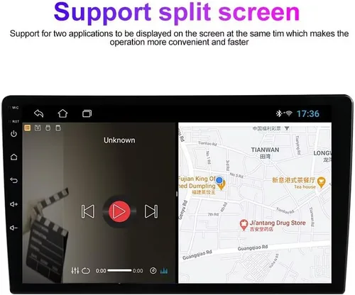 Miniatura 5 de Radio estéreo Android para Honda Accord 10ª pantalla no táctil 2018-2022, Biorunn 10.1 pulgadas GPS Navi inalámbrico Car-Play Android Auto Upgrade