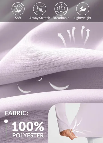 Miniatura 27 de BALEAF - Camisetas de sol de manga larga para mujer, con FPU 50+, para senderismo, ligeras, de secado rápido, protección contra rayos ultravioleta