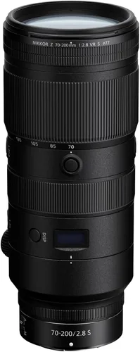 Nikon NIKKOR Z 70-200mm f/2.8 S | Lente de zoom telefoto profesional de gran apertura para cámaras sin espejo de la serie Z | Modelo Nikon USA