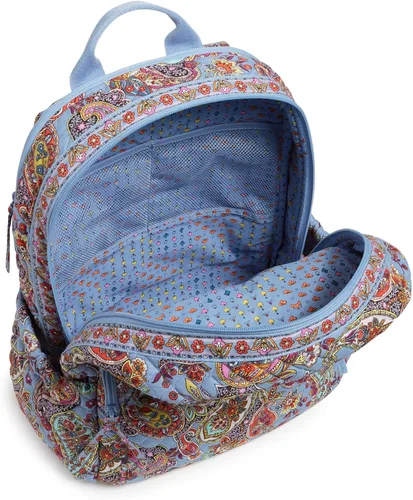 Miniatura 3 de Vera Bradley Mochila Campus de Algodón para Mujer, Provenza Paisley