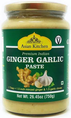 Miniatura 7 de Asian Kitchen - Pasta de cocina de jengibre y ajo de 26.5 onzas (26.46 oz), paquete de 5+1 gratis, vegano, sin gluten, sin OMG, sin colores, origen