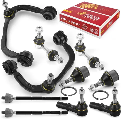 Miniatura 88 de Metrix Premium Chassis Parts - Kit de suspensión delantera de 10 piezas para BMW X5 2007-2013, BMW X6 2008-2014, reemplazo, fabricado en Europa