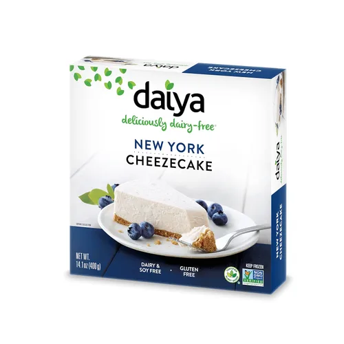 Miniatura 7 de Daiya Tarta de queso congelada vegana de chocolate sin lácteos, sin gluten, 14.1 onzas (paquete de 8)