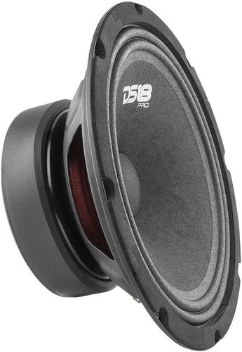 Miniatura 13 de DS18 PRO-GM6.4B - Altavoz de 6.5 pulgadas, rango medio, bala de aluminio roja, 480 W máximo, 140 W RMS, 4 ohmios, altavoces de puerta de audio