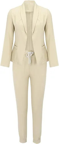 Miniatura 3 de Women's 2024 Soft Two Piece Outfits Blazers Jacket and Short Pants Double Breasted Business Work Casual Suit Sets
