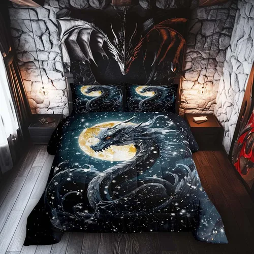 Miniatura 14 de Castle Fairy Juego de edredón de Taekwondo, juego de ropa de cama de estilo japonés para niños, niñas, mujeres, adultos, edredón de kungfu Kungfu 03