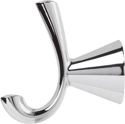 Miniatura 4 de Moen YB2303CH Glyde - Gancho para bata, 1 unidad (paquete de 2), cromado