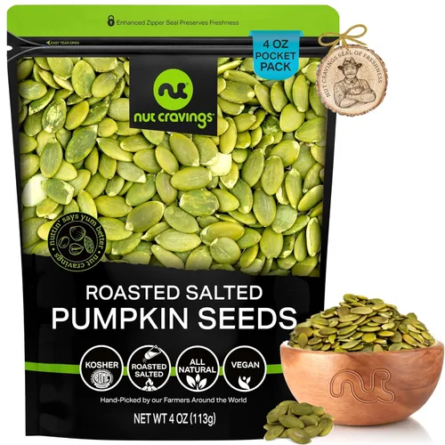Miniatura 26 de NUT CRAVINGS - Granos de semillas de girasol crudas para comer, sin sal, sin cáscara, (16 onzas - 1 libra) empaquetadas frescas en bolsa resellable