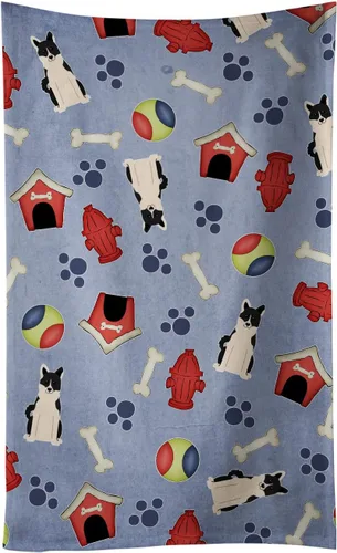 Miniatura 85 de Caroline's Treasures BB2654KTWL Dog House Collection Airedale - Toalla de cocina para invitados, toalla de baño decorativa para cara, té, paño