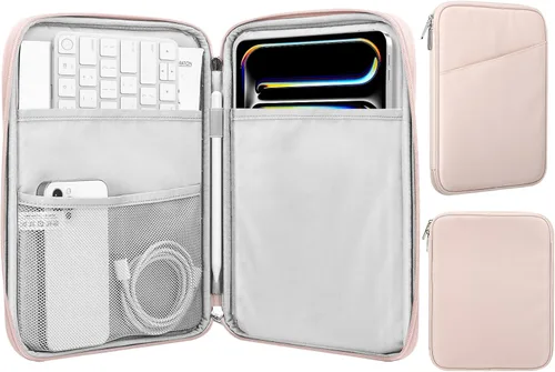 Miniatura 26 de MoKo Funda para tablet de 9 a 11 pulgadas, compatible con iPad Air M4/Pro M5 de 11 pulgadas, iPad A16 de 11 pulgadas, i-Pad 10/9/8/7th/Air 5/4th