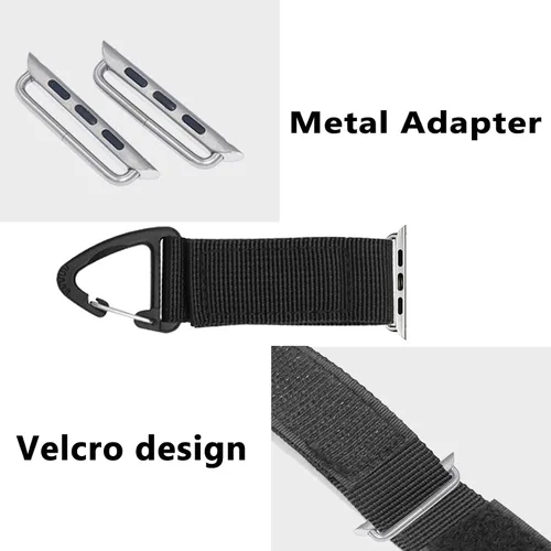 Miniatura 3 de Llavero táctico para cinturón compatible con Apple Watch de 1.496 pulgadas, 1.575 pulgadas, 1.614 pulgadas, 1.654 pulgadas, 1.732 pulgadas, 1.772