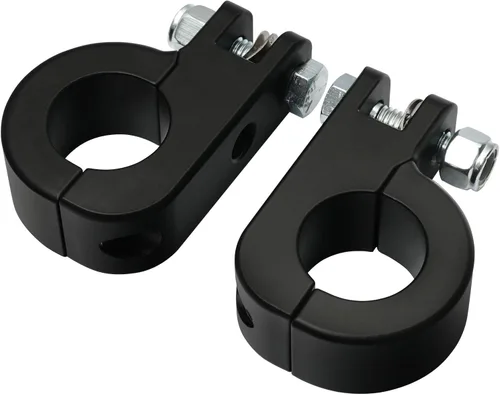 Miniatura 9 de TCMT - Kit de montaje de protectores de estribos para viajar en autopista de 1 1/4 de pulgadas (32 mm), para motocicletas Harley Touring Road