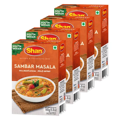Miniatura 252 de Shan Korma Recipe and Seasoning Mix 1.76 oz (50g) - Spice Powder for Traditional Meat in Yogurt Sauce - Suitable for Vegetarians - Airtight Bag in a