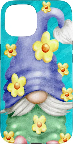 Miniatura 6 de Floral Spring Gnome for Garden Mom and Summer Cute Flower Case for iPhone 17
