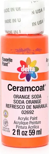 Miniatura 212 de Delta Creative Ceramcoat - Pintura acrílica en varios colores (2 onzas), 2436, carbón