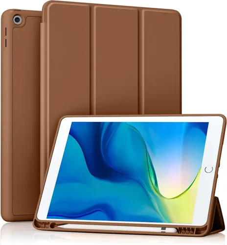 Miniatura 39 de Akkerds - Funda Compatible con iPad de 10.2 Pulgadas 2021/2020/2019, para iPad de 9ª/8ª/7ª Generación con Soporte para Lápiz, Funda Protectora