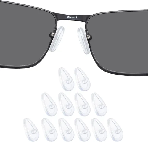 Miniatura 23 de DROGO Almohadillas de silicona para la nariz de repuesto para gafas Oakley/Sunglass Wiretap 2.0/placa base, placa superficial/Wingback SQ/Wingfold