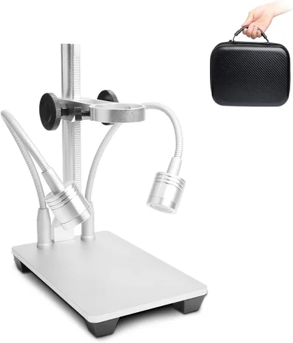 Miniatura 10 de Microscopio digital WiFi para iPhone, teléfono Android, Mac, Windows, HD 1080P/720P, grabación de video 50-1000X, microscopio portátil inalámbrico