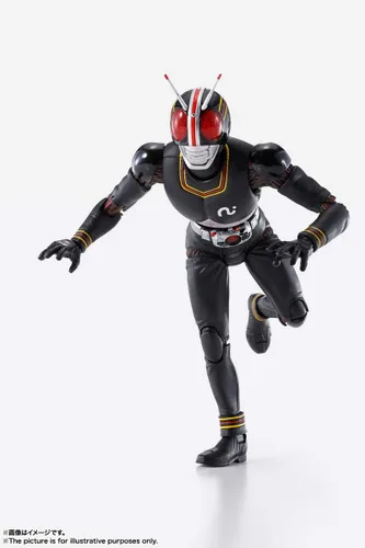 Miniatura 8 de S.H. Figuarts (método de tallado de hueso verdadero) Kamen Rider Black, aprox. 5.9 pulgadas (5.906 in), ABS y PVC prepintada figura de acción