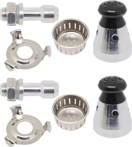 Miniatura 3 de Válvula universal de olla a presión, válvula de jigger de alivio de cocina, accesorios de olla a presión, piezas de repuesto 80KPA con cubierta