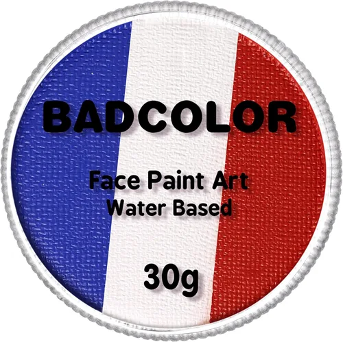 Miniatura 31 de Pintura corporal y facial UV neón naranja (30g/1oz), kit de pintura corporal completa a base de agua, reactiva a la luz negra, fluorescente