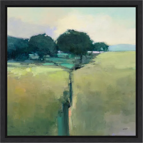 Miniatura 8 de Amanti Art Lienzo enmarcado para pared, 16 x 16 pulgadas, prado escénico de Julia Purinton, lienzo enmarcado para pared, obras de arte de paisajes