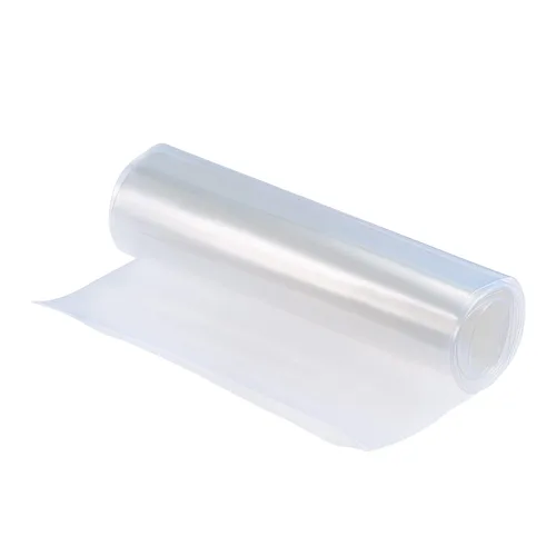 MECCANIXITY Tubo termorretráctil de PVC de envoltura de batería 5.000 in de diámetro 7.874 in plano 4.9 ft buen aislamiento claro para paquete de