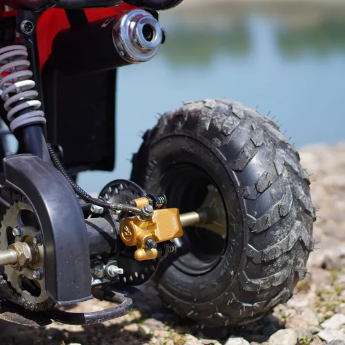 Miniatura 4 de Reemplazo de Pinza de Freno Trasero ATV 80T - Compatible con 90 cc 110 cc 125 cc 150 cc 200 cc 6.5 HP kt196 gx150 Kandi Baja TaoTao Chinese Go Kart