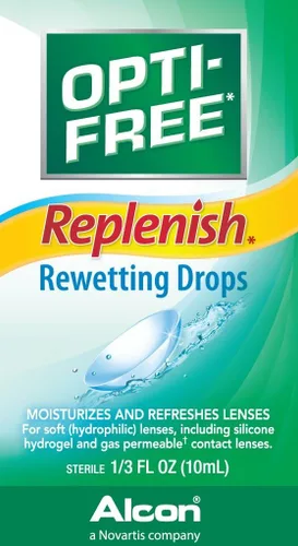 Miniatura 2 de Opti-Free Reponer gotas de rehumedecimiento, 0.33 onzas líquidas