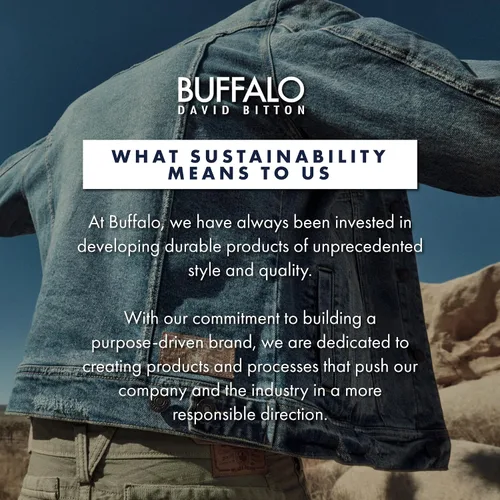 Miniatura 6 de Buffalo David Bitton Jeans rectos relajados para hombre
