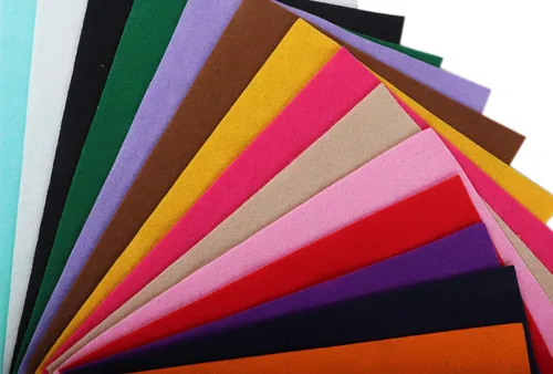 YYCRAFT Craft - Hojas de fieltro suave de 9 x 12 pulgadas, paquete de 15 piezas, 15 colores