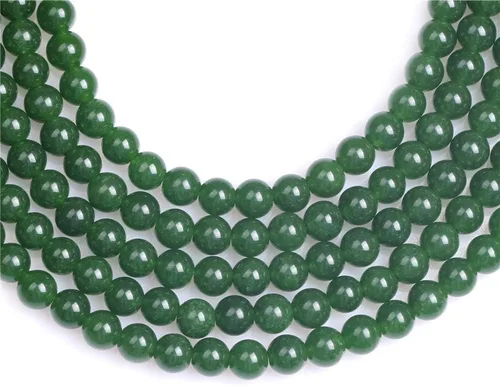 Miniatura 2 de JOE FOREMAN 0.079 in piedras preciosas redondas Taiwán Jade perlas DIY pulsera collar joyería suelta grano Strand 15