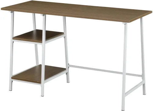 Miniatura 11 de Convenience Concepts Designs2Go - Escritorio de metal de madera con caballete, color negro