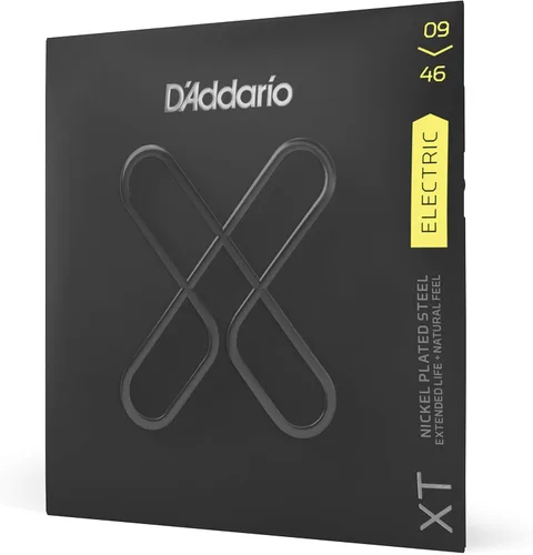 Miniatura 8 de D'Addario Cuerdas para guitarra eléctrica, XT con revestimiento de níquel, XTE1059, calibre ligero regular 10-59, juego de 7 cuerdas, paquete de 1