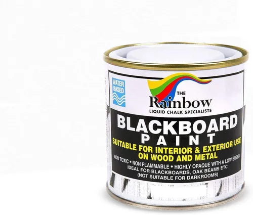 Miniatura 8 de Pintura para pizarra de tiza - Aplica con brocha en madera, metal, vidrio, pared, paneles de yeso, marcos o cualquier superficie. Usar con bolígrafo